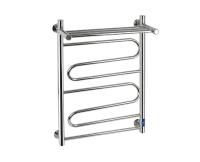 Полотенцесушитель нерж. ЮПИТЕР-ЛИАНА 50*80 с полкой 